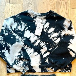 Zara NWT tie-die sweat suit. Never worn, size M could fit a Small